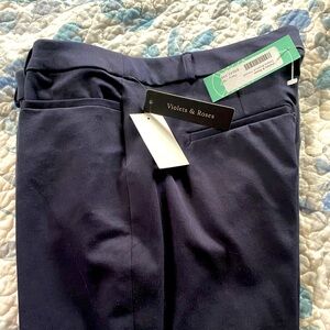 Violets and Roses navy trousers/stichfix. Brand new very nice pant.